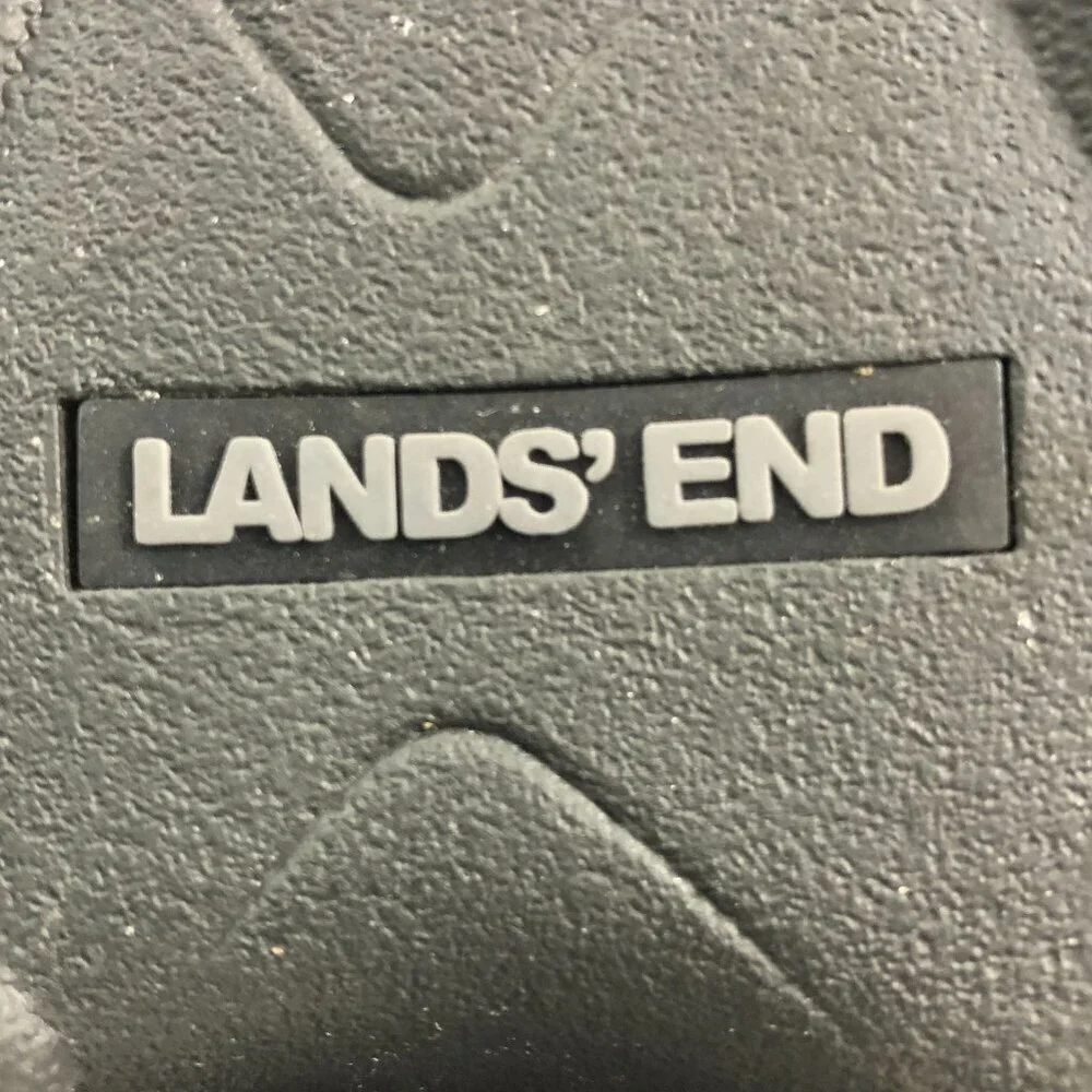 Lands' End Black Snow Boots Boots With Faux Fur Top Size 11D